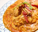 57. プーパッポンカリー Stir fried crab with curry（タイ国料理ベンジャロン）