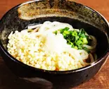 冷やしたぬきうどん ChilledTanuki Udon（浪花かすうどん むねひろ）