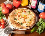 フレッシュトマトのマルゲリータビアンカ(Mサイズ25cm) Fresh Tomato Margherita Bianca (M-Size 25cm)（ピッツェリア イルソーレ天三）