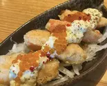 サーモン親子天（天ぷら酒場りん）
