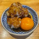 月見鶏つくね 4ヶ（天ぷら酒場りん）