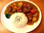 鶏肉のカレー丼(咖喱鸡肉盖饭)(台湾無骨香脆鶏柳)