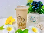 芋圓ミルクティーTaro ball milk tea 芋圆鲜奶茶(悦茶 JOYTEA 湊川店)