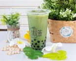 宇治抹茶黒糖タピオカミルク Matcha brown sugar tapioca milk 宇治抹茶黑糖波波鲜牛乳(悦茶 JOYTEA 湊川店)