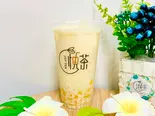 プチタピオカマンゴーミルク Petite tapioca mango milk【芒果西米露】(悦茶 JOYTEA 湊川店)