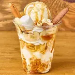 キャラメルバナナパフェcaramel banana parfait(毎日パフェ Mainichi pafe)