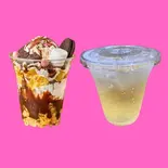 オレオパフェ+ドリンクセットoreo parfait+drinkset(毎日パフェ Mainichi pafe)