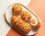 (23) ラーメンソーセージホットドッグ Ramen sausage hot dog（アリランホットドック 浅草）