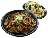 タンスユク(小) + チェンバンチャジャン セット！！！ 탕잡채세트（韓国中華 一釜食堂 중화요리 한가마 Korean style Chinese food HANGAMA）