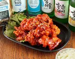 ヤンニョムチキン 6個セット 양념치킨6개 세트（韓国中華 一釜食堂 중화요리 한가마 Korean style Chinese food HANGAMA）