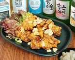 醤油にんにく 味チキン 6個セット 간장치킨6개 세트（韓国中華 一釜食堂 중화요리 한가마 Korean style Chinese food HANGAMA）