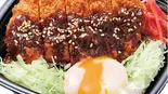 月見みそかつ丼（本家かまどや 東池袋店）