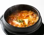 豚キムチチゲ(チゲ、ご飯、副菜)（KOREAN KITCEN 韓風房）