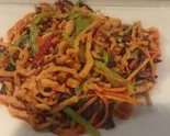 鱼香肉丝 豚肉甘酢辛味炒め Stir-Fried Sweet Vinegar Spicy Flavor Pork（王さん私家菜）
