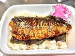 さば蒲焼のり弁当（和菓子・唐揚げ・おにぎり・お弁当 mi-和）
