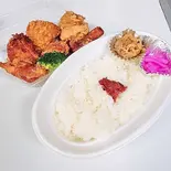 唐揚げ弁当(唐揚げ5個)（和菓子・唐揚げ・おにぎり・お弁当 mi-和）