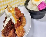 挑戦者求む！1kgの向こう側 2kgチキン南蛮風タルタル弁当（和菓子・唐揚げ・おにぎり・お弁当 mi-和）
