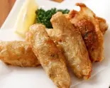 鶏皮ギョーザ2本セット（和菓子・唐揚げ・おにぎり・お弁当 mi-和）