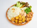 揚げ豆腐のブン（ベトナム料理フォーロック）