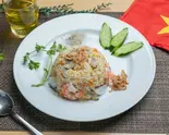 海鮮チャーハン Seafood Stir-Fried Rice（ベトナム料理フォーロック）