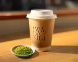 抹茶ラテ(岩ダヌキ)