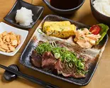 山形県産厳選黒毛和牛の焼きしゃぶ御膳Japanese Black Cattle Roasted and Shabu Beef Ribs Meal Set(しゃぶ八)