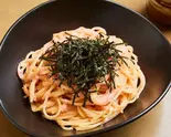 しゃぶ八名物最高級激辛明太子パスタ Shabu Hachi's Special Super Spicy Cod Roe Pasta(しゃぶ八)
