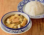 【当店人気No.2!】ゲンキョーワン(グリーンカレー) Kaeng Khiao Wan (Green Curry)(バーンサイアム 仙川店)