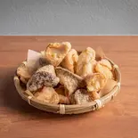 エリンギの唐揚げ 【炸杏鮑菇】Fried eringi mushrooms（ホージャー 好呷台湾屋台 HOJYA.TAIWAN）