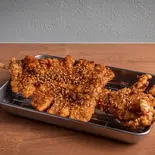 イカの姿 単品【醬烤花枝】fried cuttlefish(BBQ sauce)（ホージャー 好呷台湾屋台 HOJYA.TAIWAN）