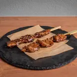 ハート【雞心串】chicken heart（ホージャー 好呷台湾屋台 HOJYA.TAIWAN）