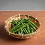 いんげん【四季豆】Green Bean with Taiwan Salt and Black Pepper（ホージャー 好呷台湾屋台 HOJYA.TAIWAN）