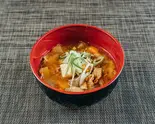 ヒーロー豚汁（焼豚ヒーロー劇場 千川店 美味い炙りチャーシュー丼）
