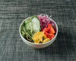 ミニサラダ（焼豚ヒーロー劇場 千川店 美味い炙りチャーシュー丼）