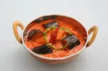 ナスとチキンのカレーEggplant＆chicken curry（本格インド・ネパール料理エベレスト）
