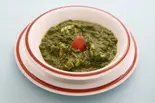 サグとエビカレー Sag Prawn（本格インド・ネパール料理エベレスト）