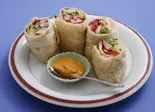 ナンロール(4P) Katti Kabab (4P)（本格インド・ネパール料理エベレスト）