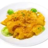 花膠とカニ味噌旨煮/蟹粉花膠（江記 香港料理 打邊炉）