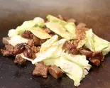 すじコン塩焼き（お好み焼きでめきん Okonomiyaki Demekin）
