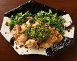 豚のゴマネギソースかけ（博多鉄板ダイニング だいきち Hakata teppan dining daikichi）