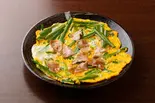 豚ニラ玉（博多鉄板ダイニング だいきち Hakata teppan dining daikichi）
