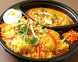 チキンビリヤニ＆キーマカレーセット/Chicken Biryani ＆ Keema Curry Set（Sita 川崎）