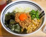 当店人気No.2まぜそば(油そば・まぜそば ロマン布施店)