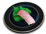本まぐろ大トロ(1貫)（魚河岸のすし えびす 水道筋店）