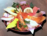 上海鮮丼（魚河岸のすし えびす 水道筋店）