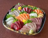 おまかせお造り5種盛り(5人前)（魚河岸のすし えびす 水道筋店）