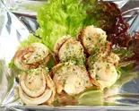 ホタテバター焼 Grilled Scallops with Butter（鉄板焼くるみ）