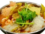 イエンタフォ鍋 เย็นตาโฟหม้อไฟ（【タイ料理】マラコー MARAKO THAI FOOD）