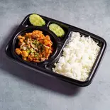 鳥揚げのスパイシーサラダ+ご飯セット（【タイ料理】マラコー MARAKO THAI FOOD）