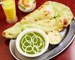 ほうれん草ナンセット Spinach Naan Set(インド風居酒屋 ナン)